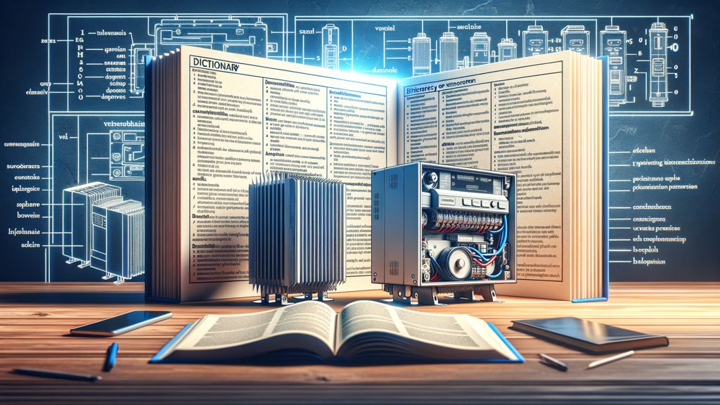 Słownik pojęć technicznych używanych w tekście